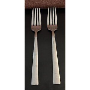 Galileo Stainless Steel 8” Fork Set Of 2 Replacement Crate & Barrel